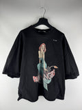 Angels Palm Angels Mermaid Logo Oversized T Shirt Women S Black Hoodie, Sweatshirt | FlexRushtees.com