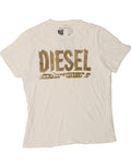 Diesel Womens Graphic T Shirt Top Uk 20 2xl White Cotton Hoodie, Sweatshirt | FlexRushtees.com