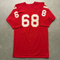 Japanese Brand X Vintage Crazy Vintage 60s Durene 3 4 Sleeve Football Jersey T Shirt