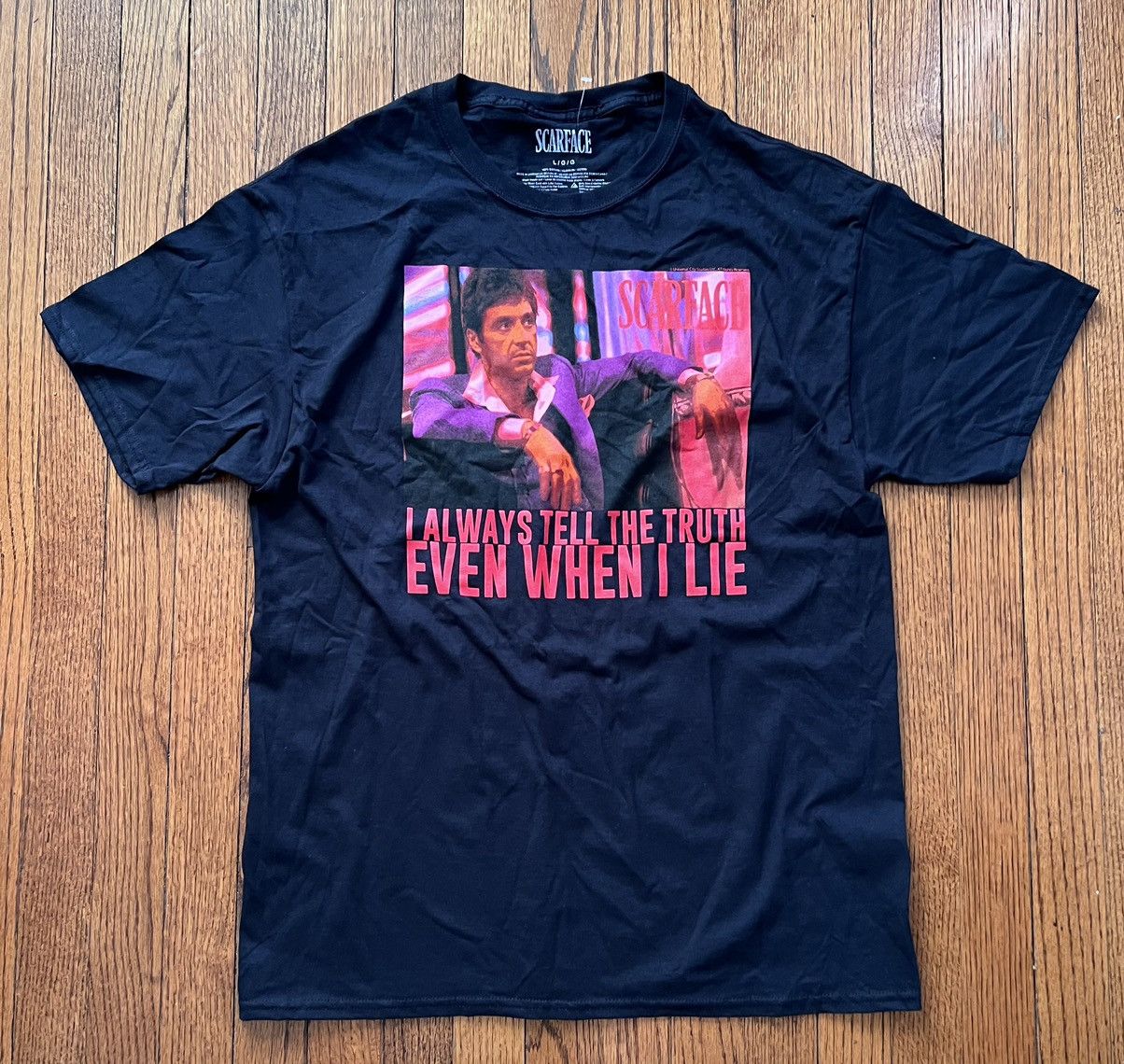 Other Scarface I Always Tell The Truth T Shirt Large