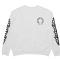 Chrome Hearts Horseshoe Logo Crewneck White Lightly Worn T-Shirts, Hoodie, Sweatshirt | FlexRushtees.com