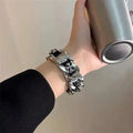 Jewelry Street Y2k Hip Hop Punk Rock Metal Bracelet
