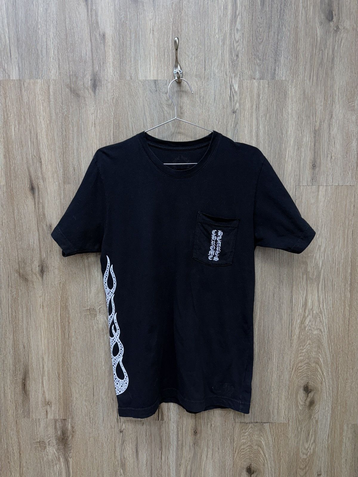 Hearts Chrome Hearts Flame Pocket Tee