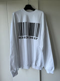 Bnwt Vetements Vtmnts Barcode Sweatshirt Size S T-Shirts, Hoodie | FlexRushtees.com
