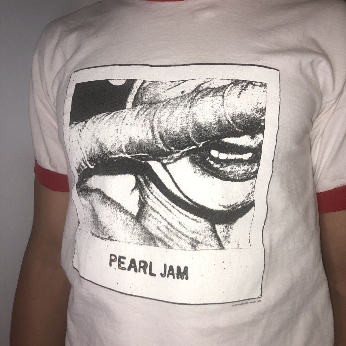 Vintage 1996 Pearl Jam Ringer T Shirt Hoodie, Sweatshirt | FlexRushtees.com