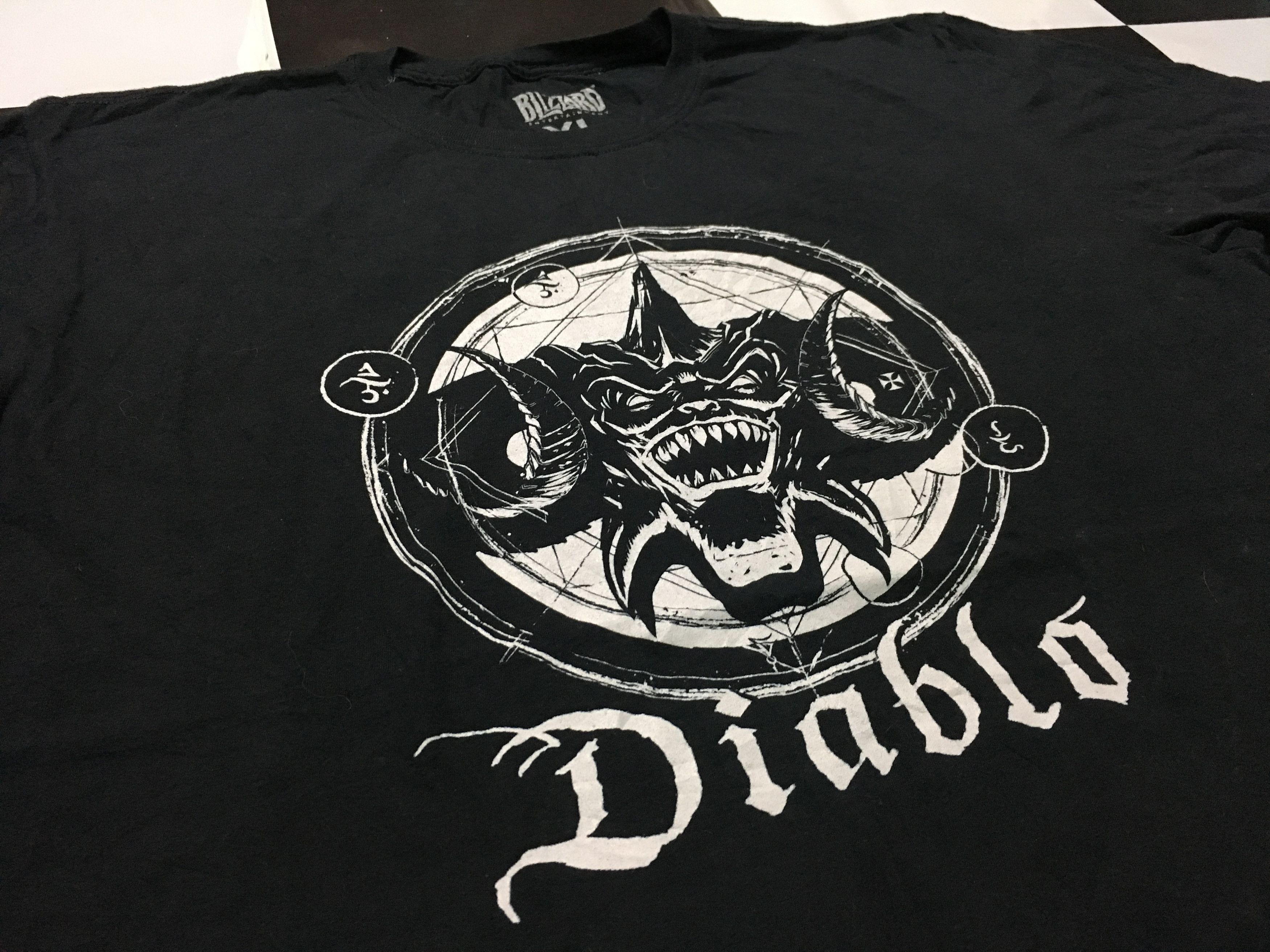 Playstation Diablo Shirt Action Rpg Video Game Blizzard