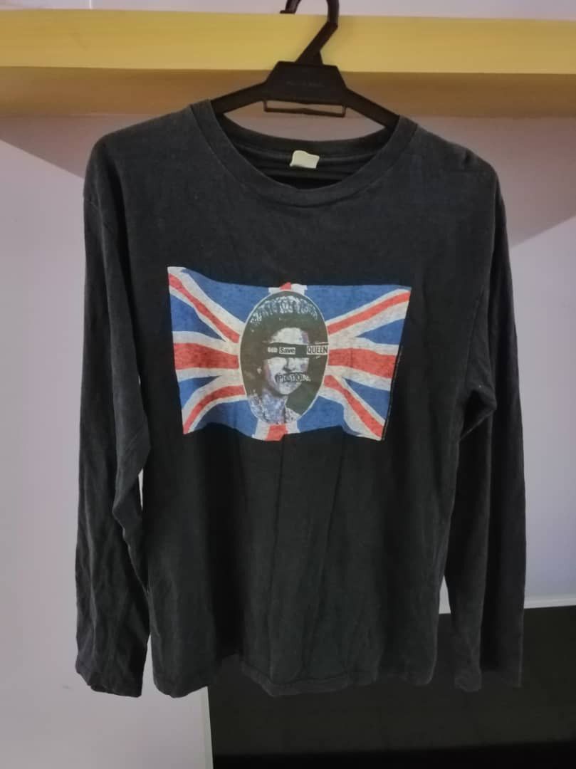 Vintage T Shirt 2006 Sex Pistols Band Tee Long Sleeves Hoodie, Sweatshirt | AU16VibeMintTees.com
