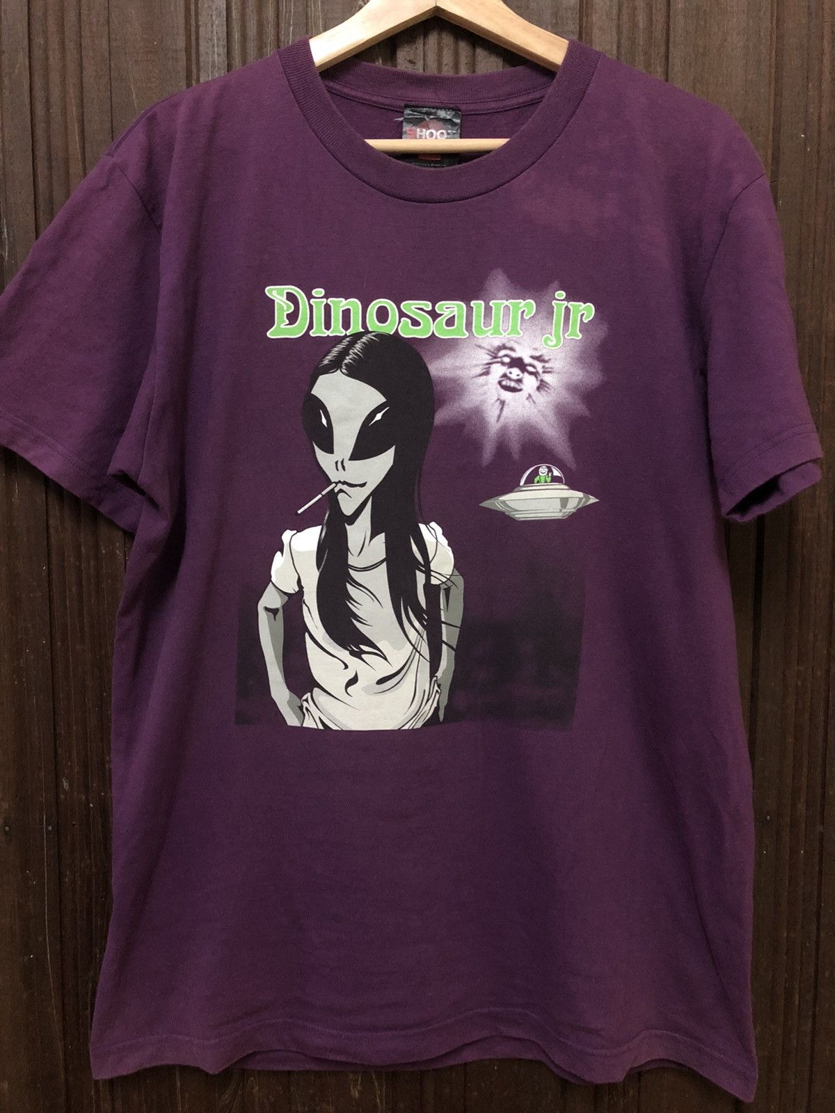 Vintage Dinosaur Jr X Alien Workshop Rock Band Rare T Shirt