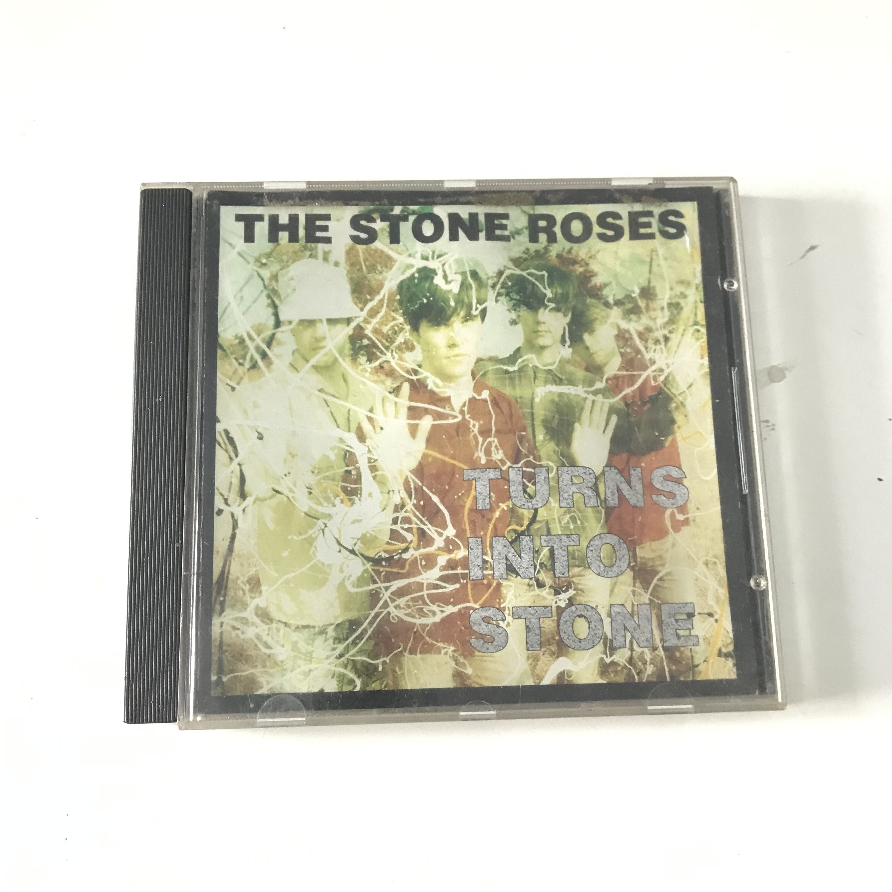Vintage The Stone Roses Rare Cds Turn Into Stone Album Cd T-Shirts, Hoodie, Sweatshirt | FlexRushtees.com