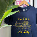 Vintage 80s I M Dig N Lee Lake Illustration T Shirt Sz Xs Hoodie, Sweatshirt | FlexRushtees.com