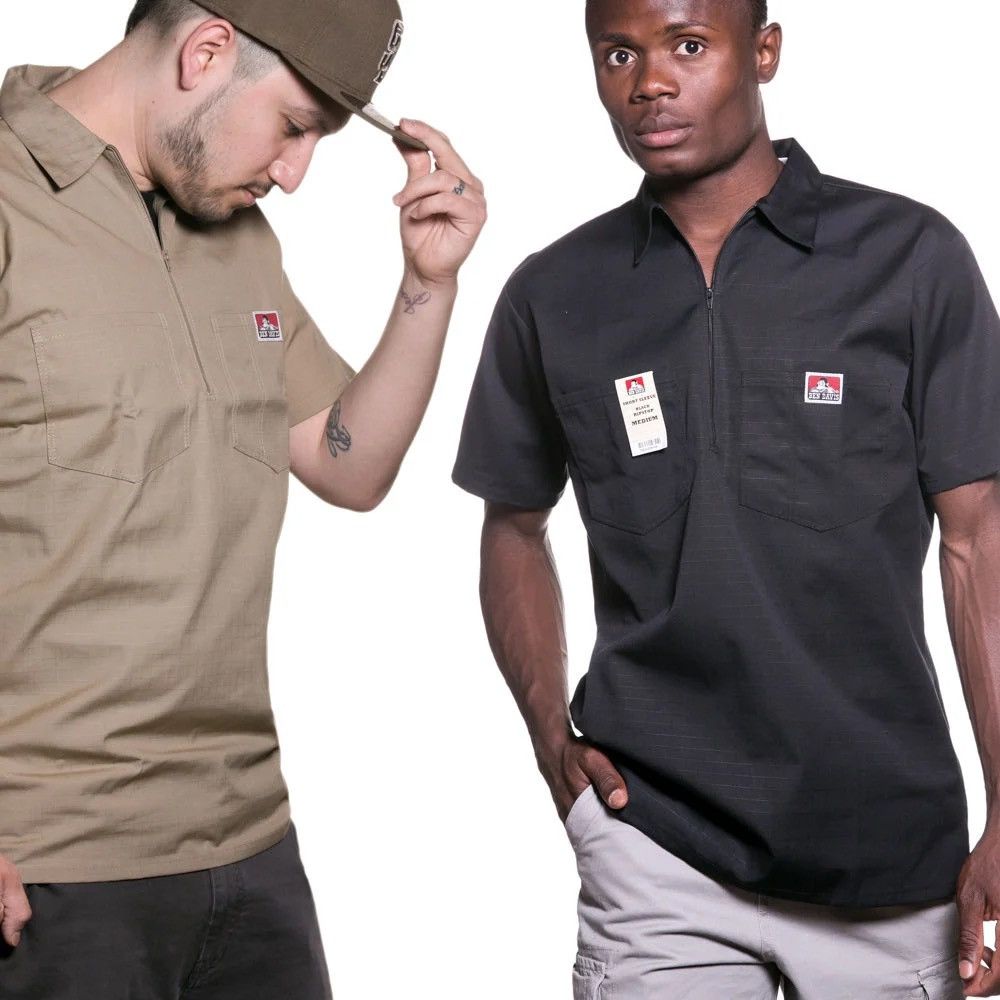 Davis Ben Davis 1 2 Zip Shirt