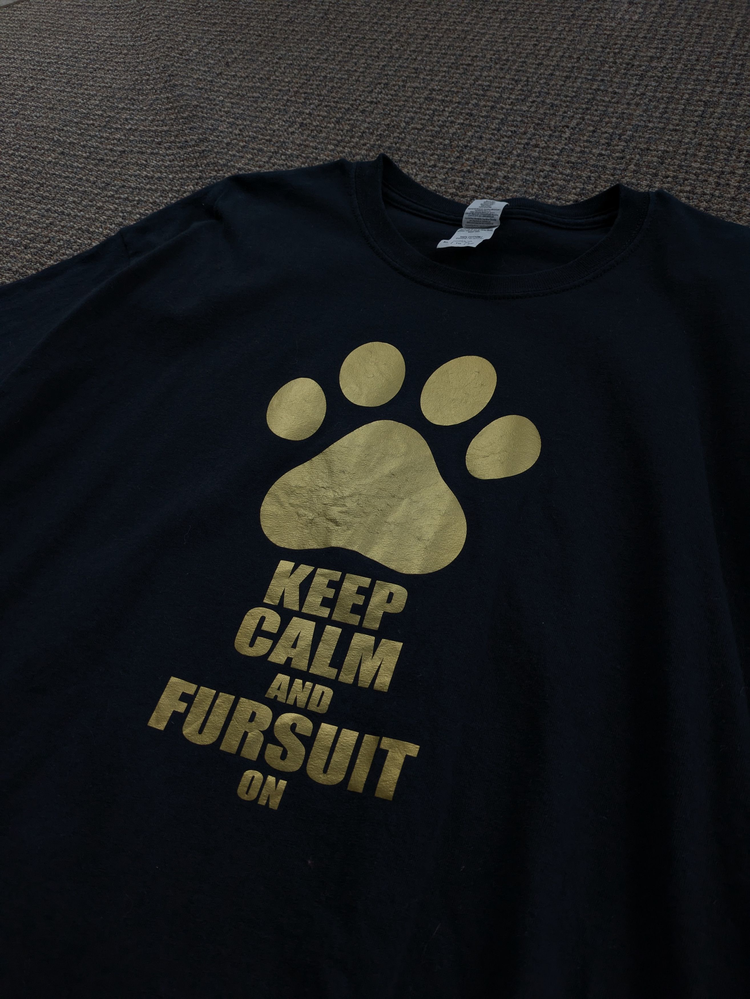 Vintage Insane Y2k Furry Scene Rave Meme Keep Calm And Fursuit On T-Shirts, Hoodie, Sweatshirt | FlexRushtees.com