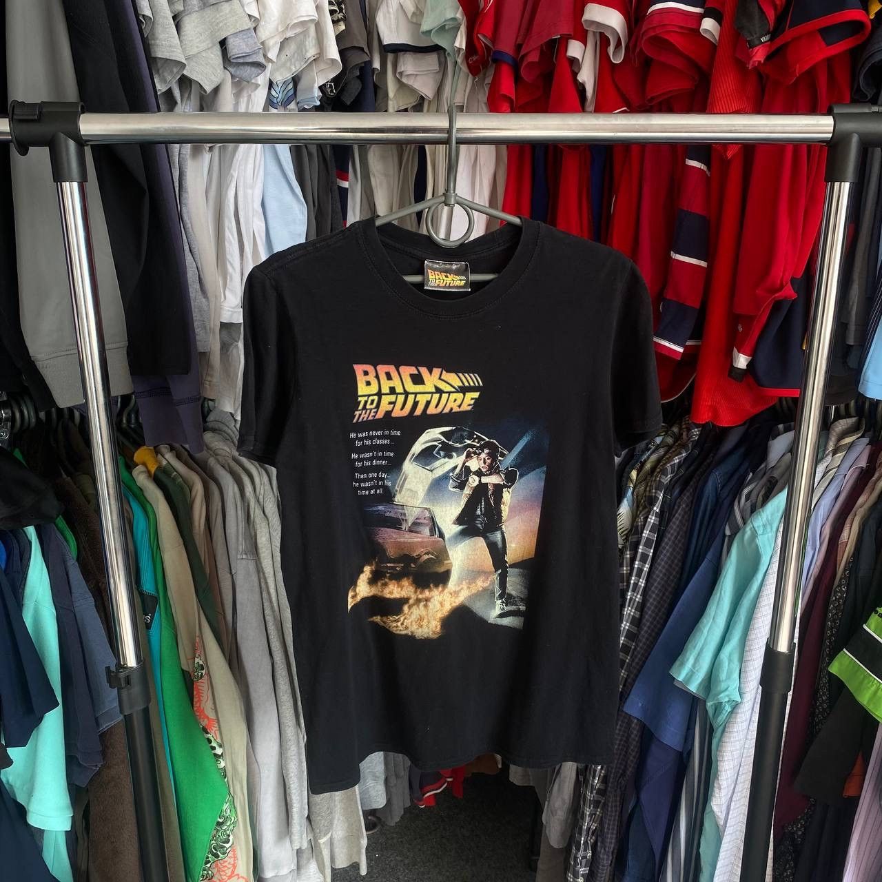 Vintage Back To The Future Big Logo Legendary Movie Tee