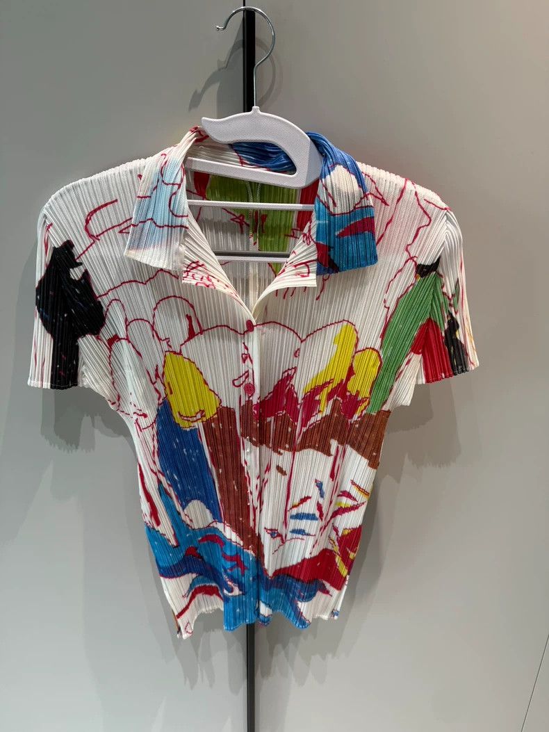 Miyake Issey Miyake Artist Collaboration Short Sleeved Shirt