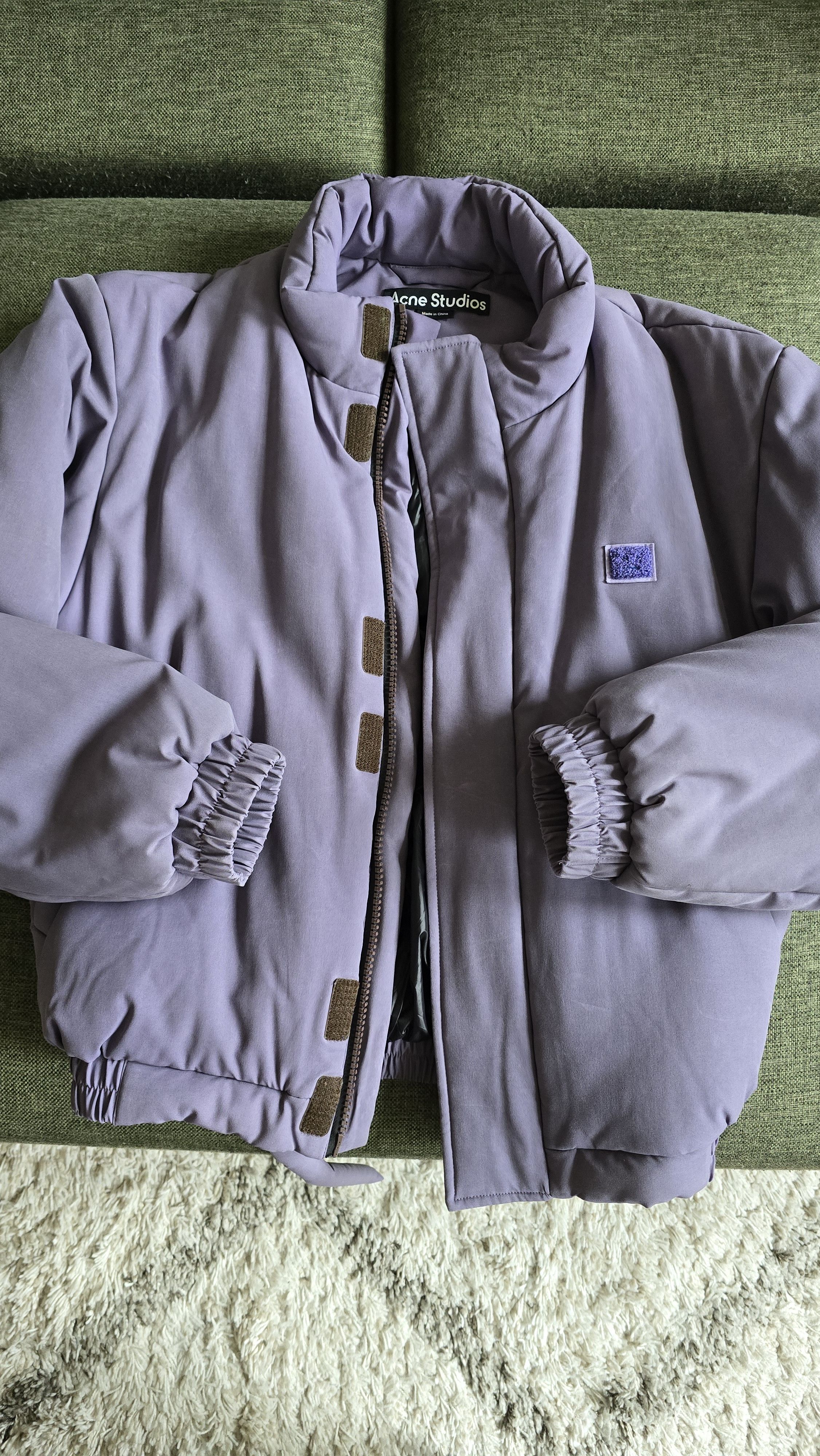 Studios Acne Studios Heat Reactive Purple Puffer Xs