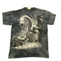 Mountain The Mountain Tee All Over Print Dragon Vintage 90s Tie Dye
