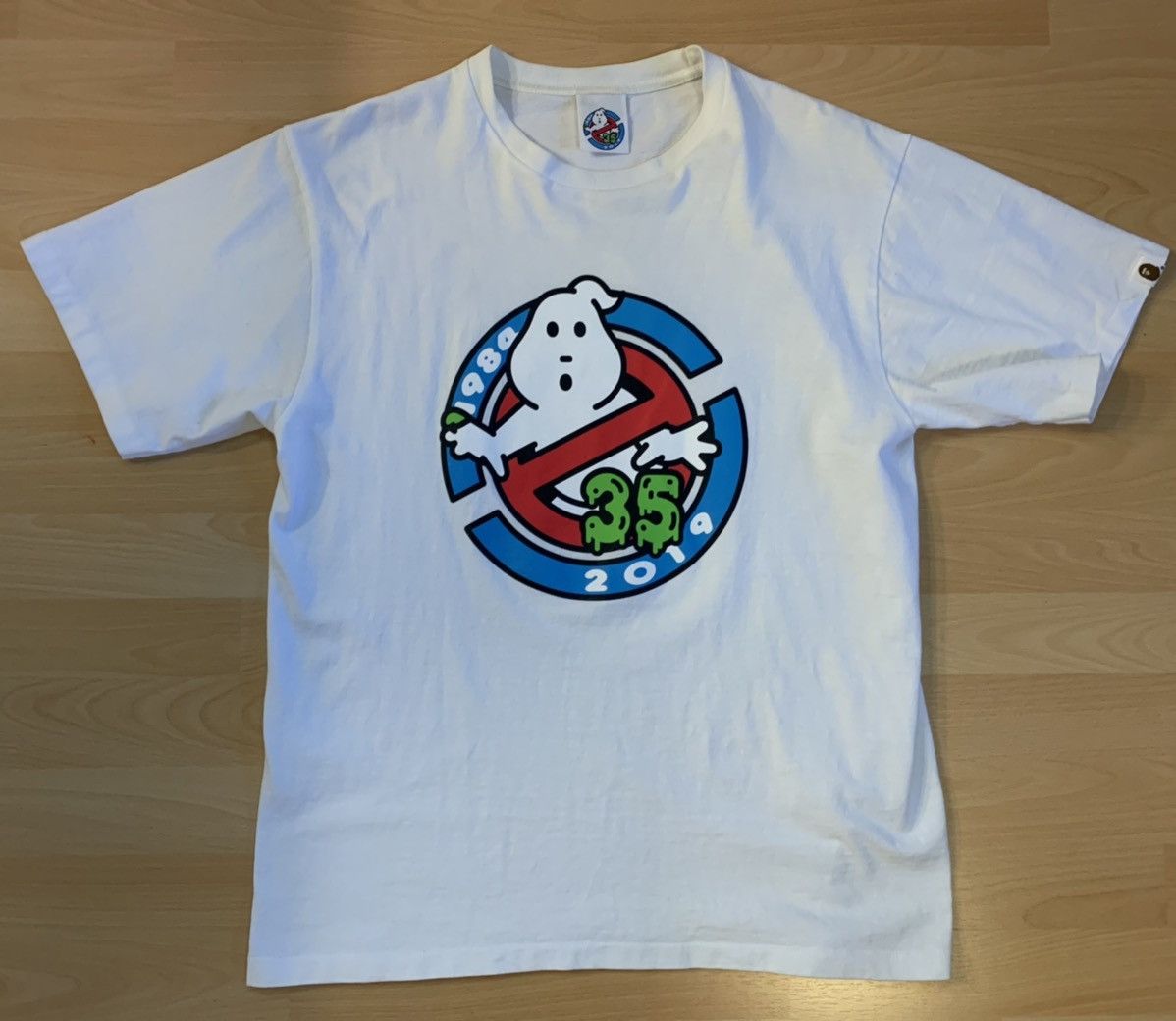 Bape Ghostbusters 35th Anniversary Tee