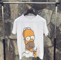 Vintage The Simpsons Big Face Bootleg Tee Hoodie, Sweatshirt | FlexRushtees.com