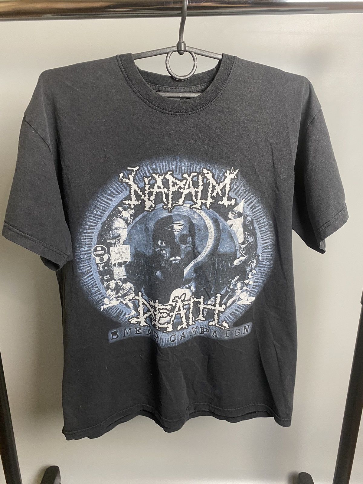 Vintage Napalm Death Nazi Punks European Smear Campaign T-Shirts, Hoodie, Sweatshirt | FlexRushtees.com