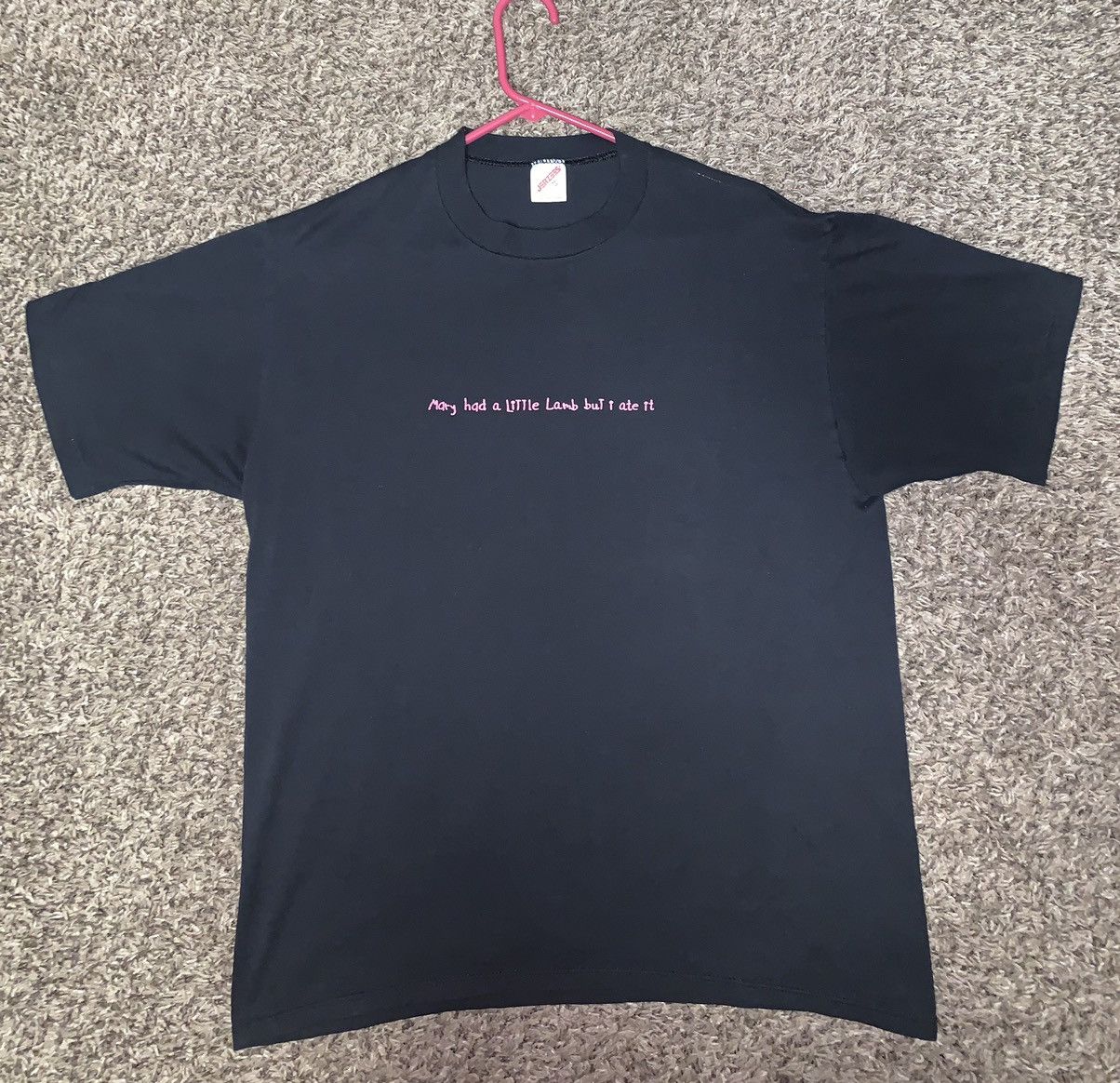 Vintage Marry Had A Little Lamb But I Ate It T Shirt