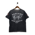 Vintage 90s Oakland Custom Motorcycle T Shirt Flame Chopper Hoodie, Sweatshirt | FlexRushtees.com