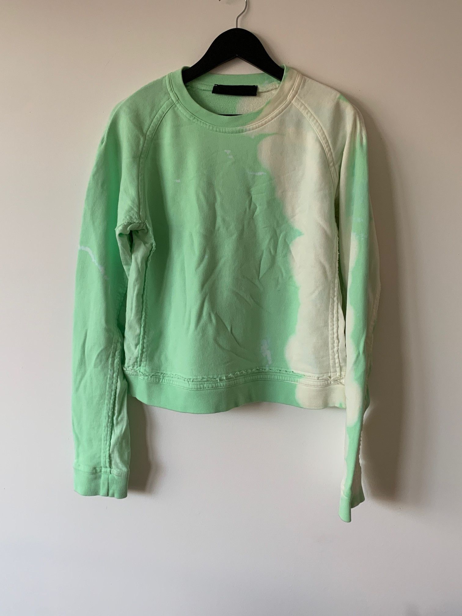 Haider Ackermann Mint Bleached Sweatshirt