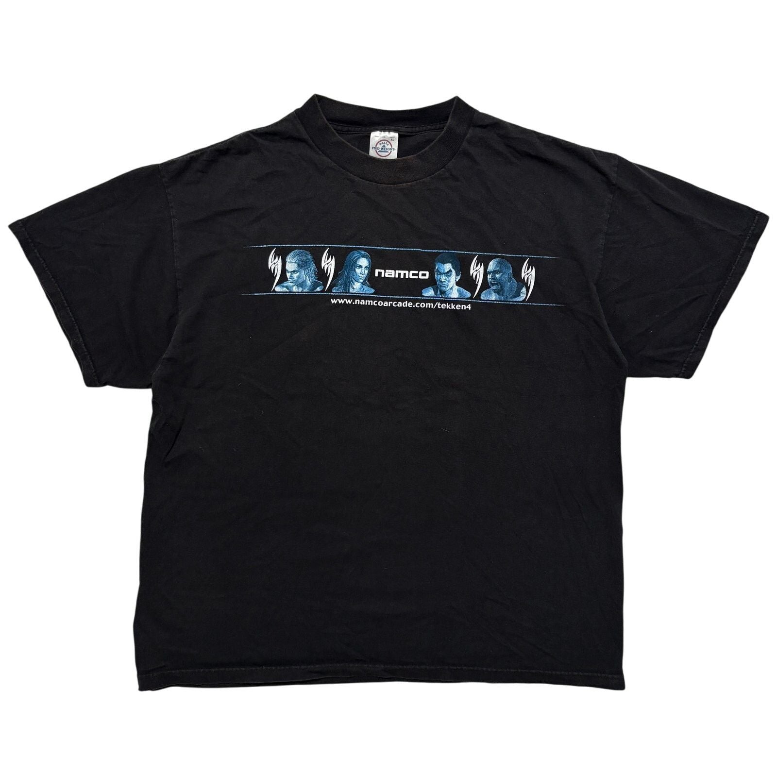 Delta Vtg 00 S Namco Tekken 4 Arcade Exclusive Game Promo T Shirt