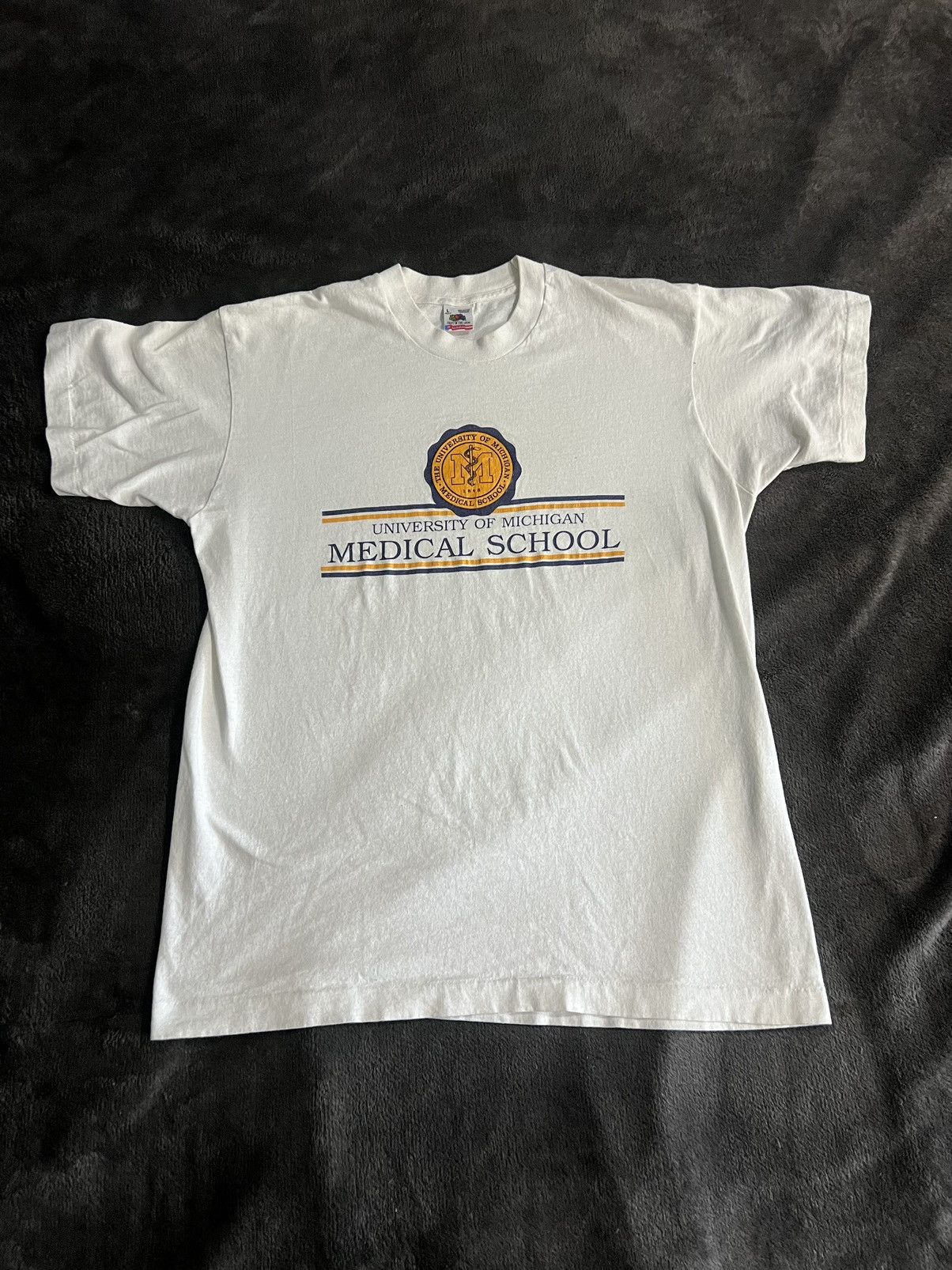 Fruit Of The Loom Vintage 90 S University Of Michigan Medical School T Shirt Hoodie, Sweatshirt | FlexRushtees.com