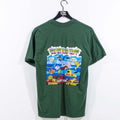 Vintage Chemical Decon Marine Ocean T Shirt Large Y2k Fish Sea