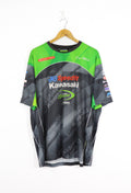 Japanese Brand Vintage Kawasaki Speedfit Racing Y2k 2000s Graphic Tee Y2k