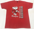 Vintage Fruit Of The Loom Ncaa Wisconsin Badgers T Shirt
