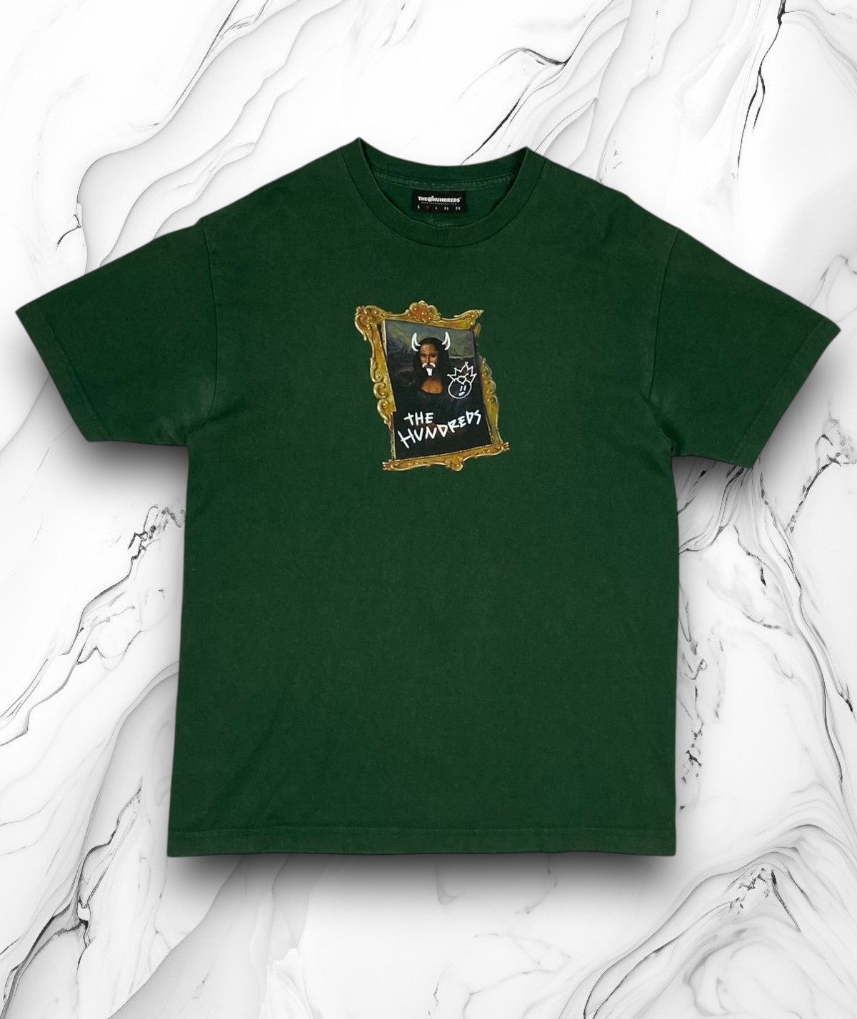 Hundreds The Hundreds Mona Lisa Leonardo Da Vinci Art Tee Size M Hoodie, Sweatshirt | FlexRushtees.com