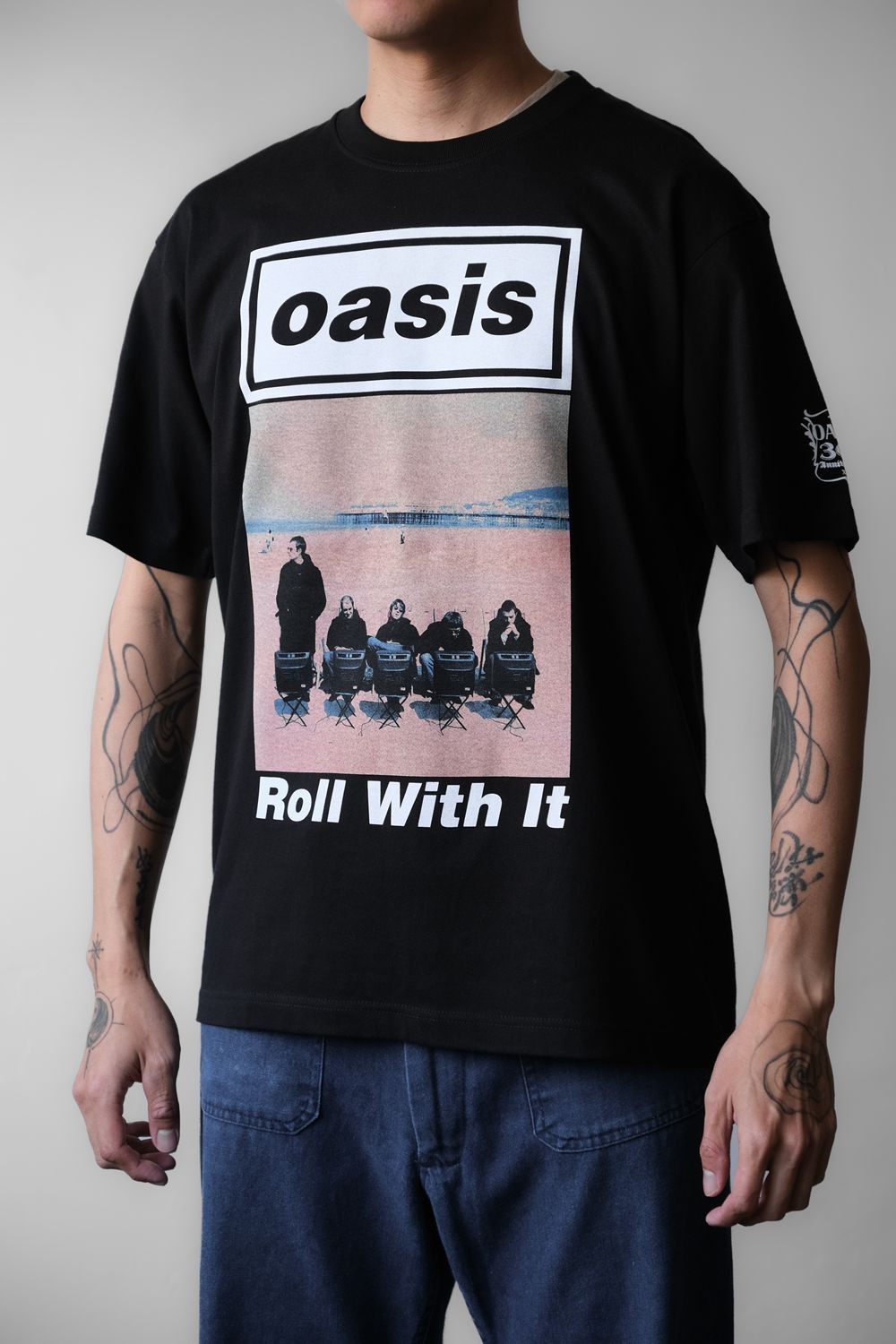 Adam Et Rope Oasis Adam Et Rope 30th Anniversary Tee Roll With It Hoodie, Sweatshirt | FlexRushtees.com