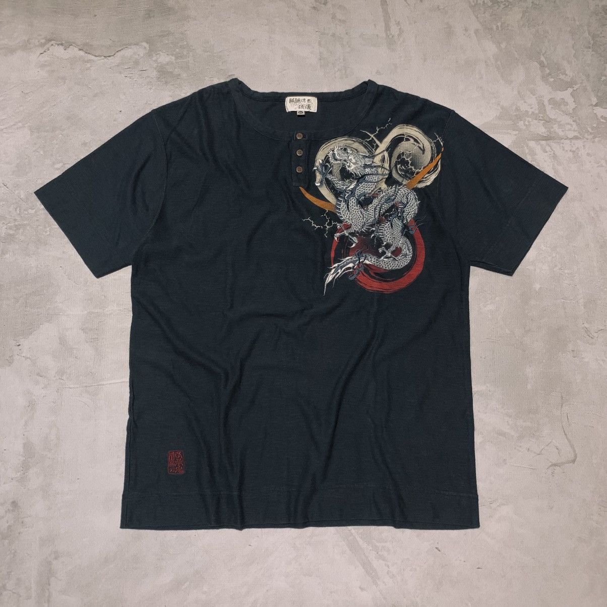 Tamashii Karakuri Tamashii Dragon Sukajan Japan T Shirt Hoodie, Sweatshirt | FlexRushtees.com