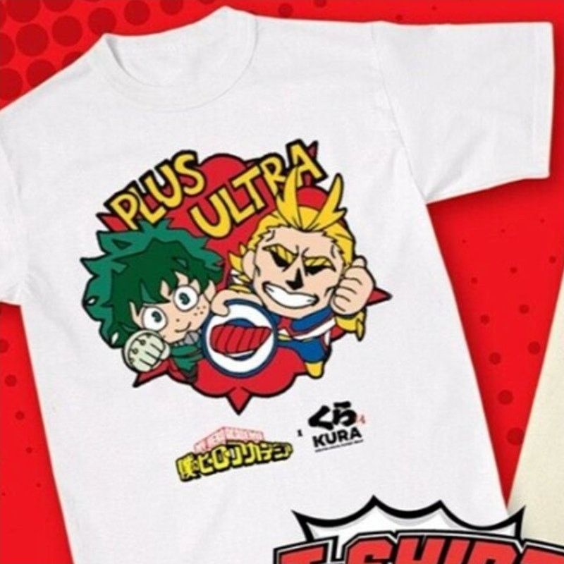 My Hero Academia T Shirt Giveaway White L New