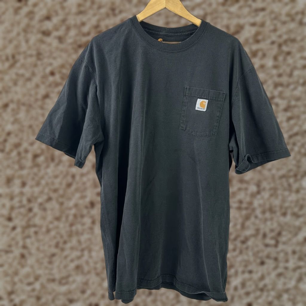Carhartt Men S Xl Black Original Fit Short Sleeve T Shirt K87 User Carhartt Men S Xl Black Hoodie, Sweatshirt
