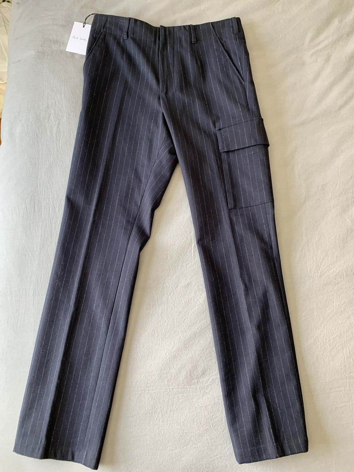 Smith Paul Smith Navy Lined Pleated Trouser T-Shirts, Hoodie, Sweatshirt | AU16VibeMintTees.com
