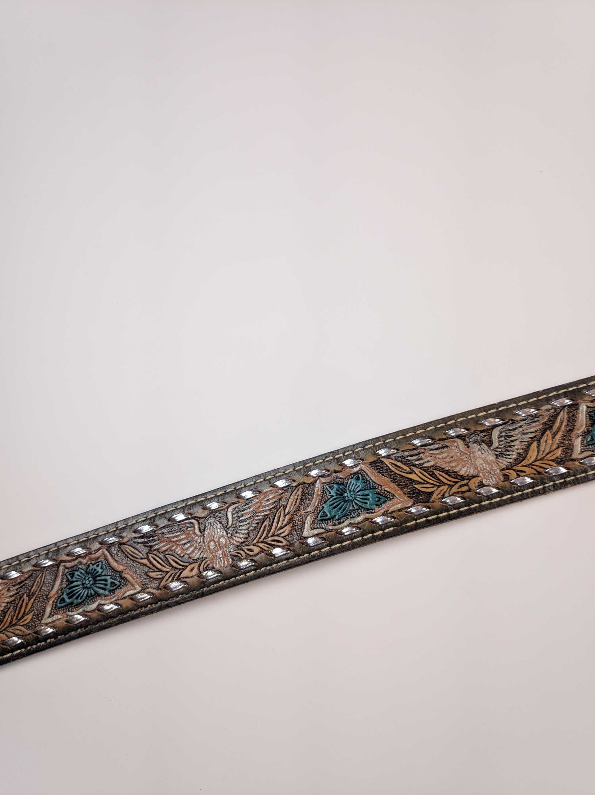 Vintage Western Belt Painted Studded Tooled T-Shirts, Hoodie, Sweatshirt | AU16VibeMintTees.com