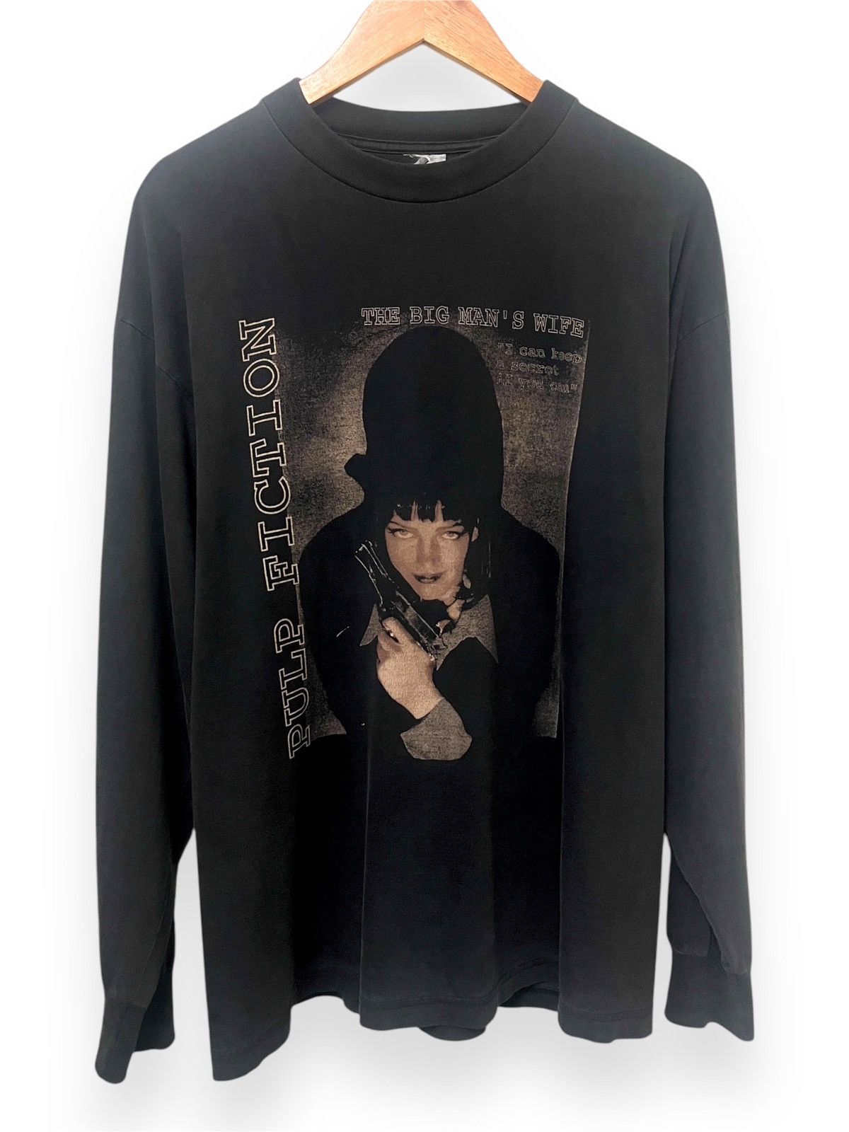 Vintage 1994 Pulp Fiction The Big Man S Wife Shirt Xl