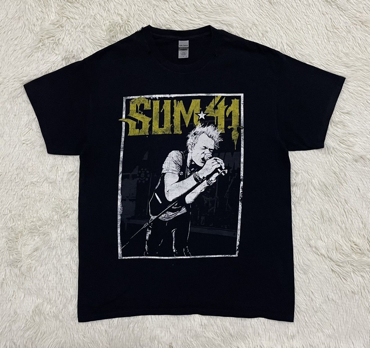 Band Tees Vintage Y2k Sum 41 Band Tshirt Hoodie, Sweatshirt | FlexRushtees.com