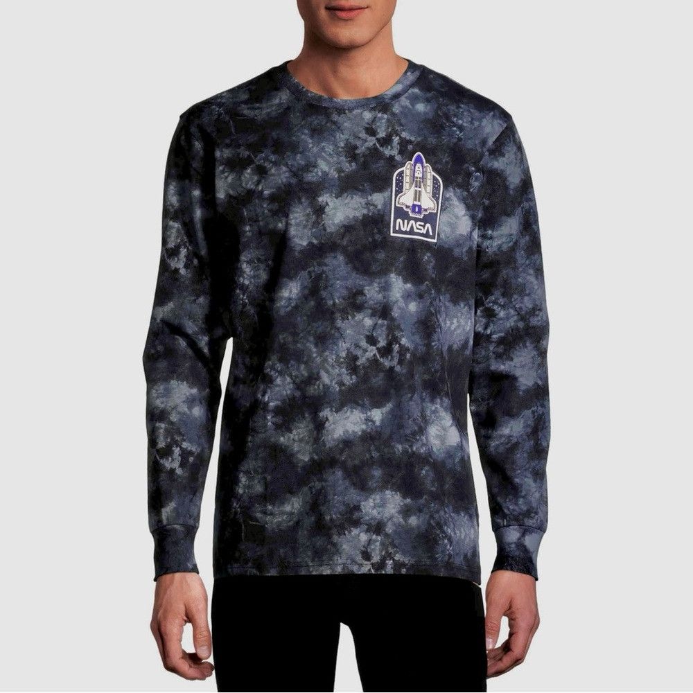 Other Hyper Space Nasa Tie Dye Long Sleeve Top Size Xl