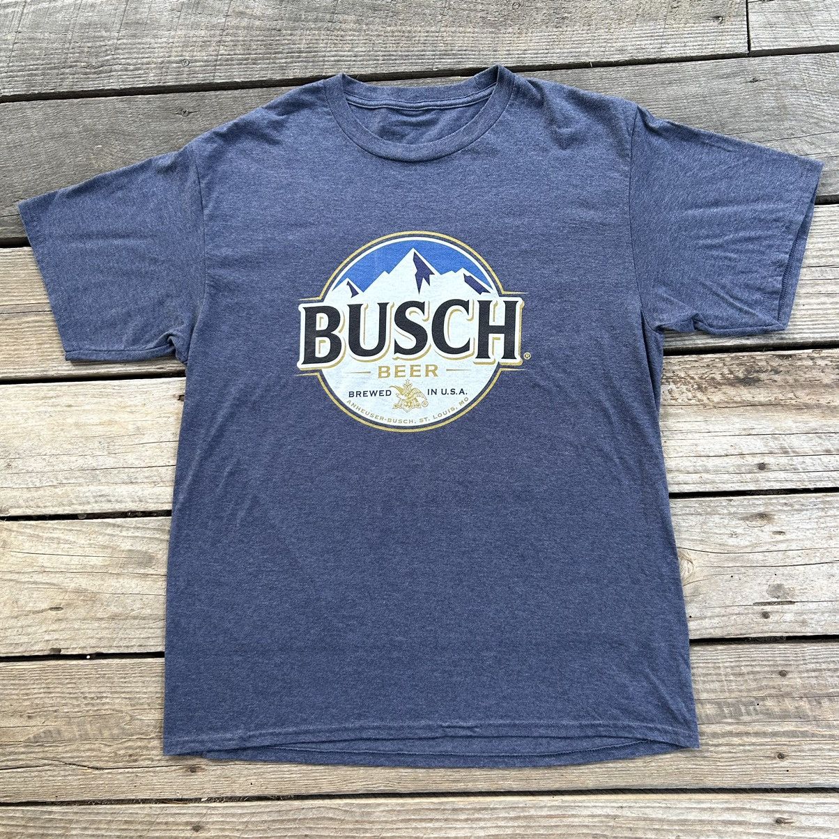 Vintage Y2k Busch Light Beer Graphic T Shirt Hoodie, Sweatshirt | FlexRushtees.com