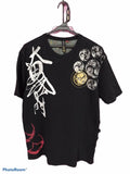 Japanese Brand Rare Sukajan Black Size M Tee Shirt Japan Hoodie, Sweatshirt | FlexRushtees.com