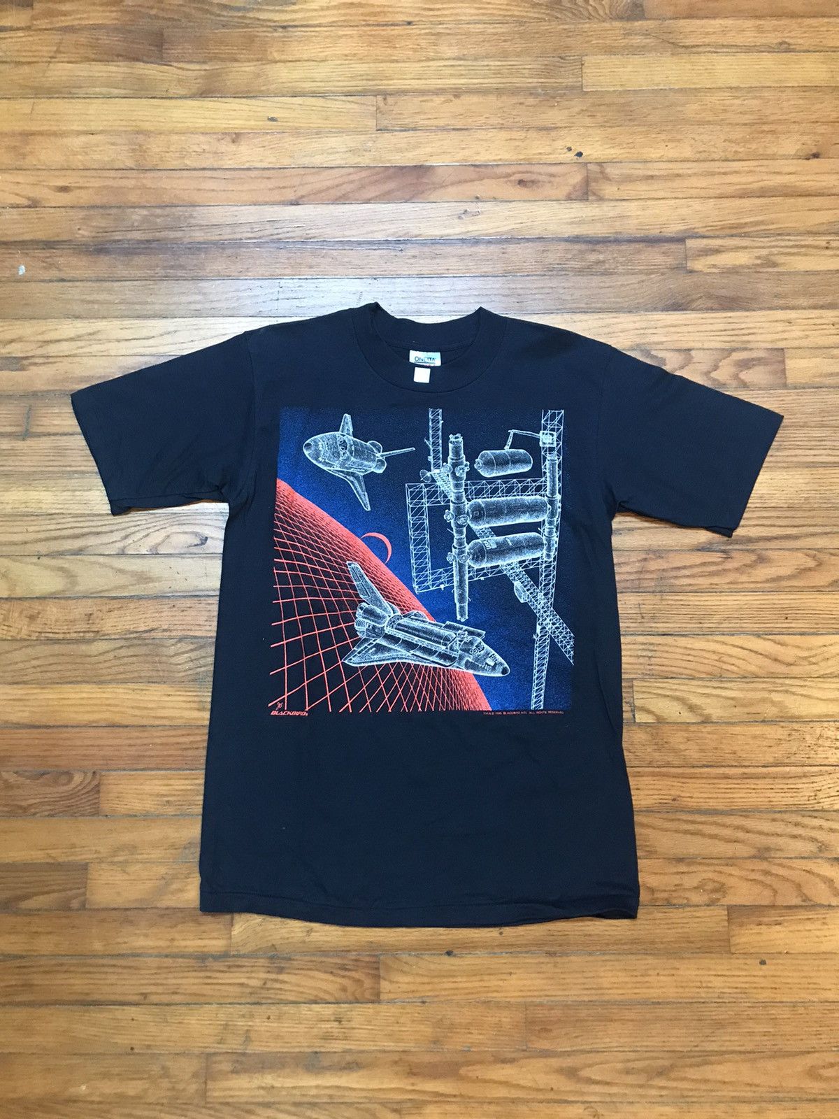 Vintage 1980 S Blackbird Space Shuttle Tee