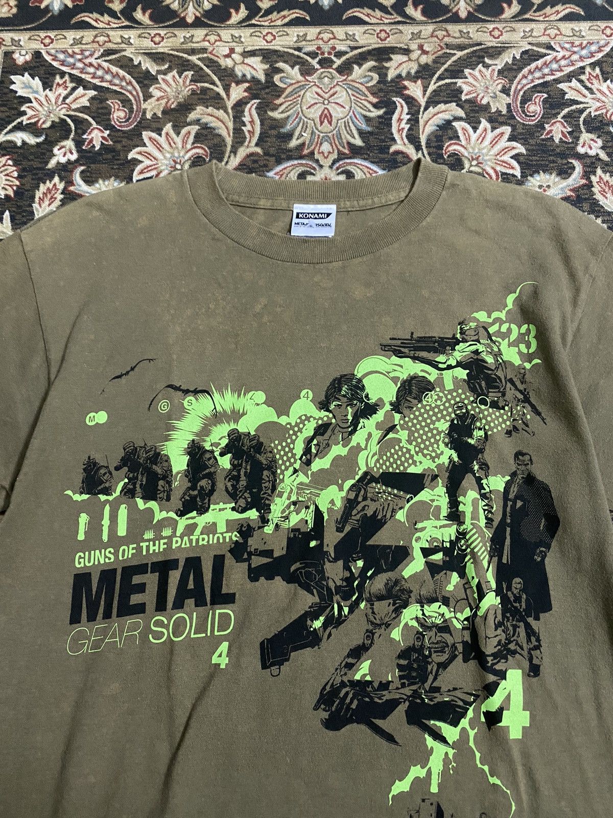 Halo Metal Gear Solid 4 T Shirt