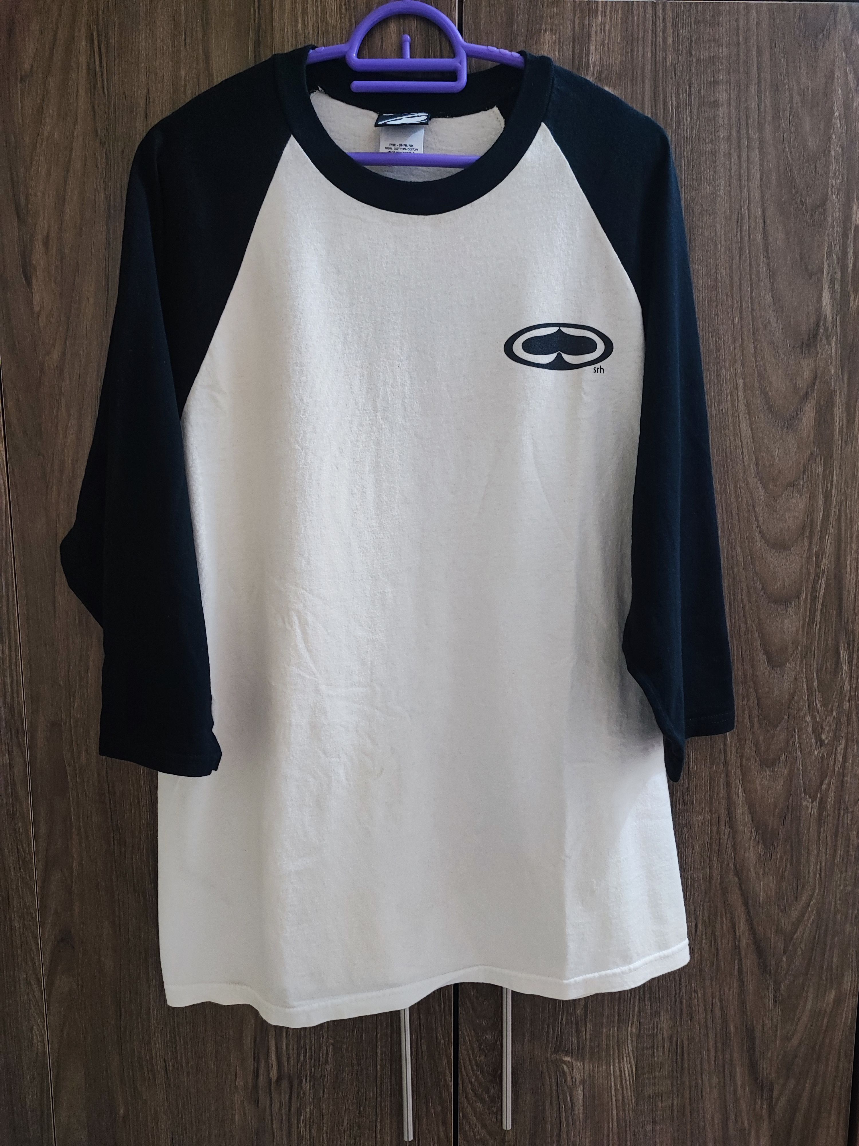 Vintage Streetwear Srh 3 Quater Sleeve T Shirt