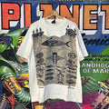 Vintage 90s Sea Australia Tribal Tee Size Large