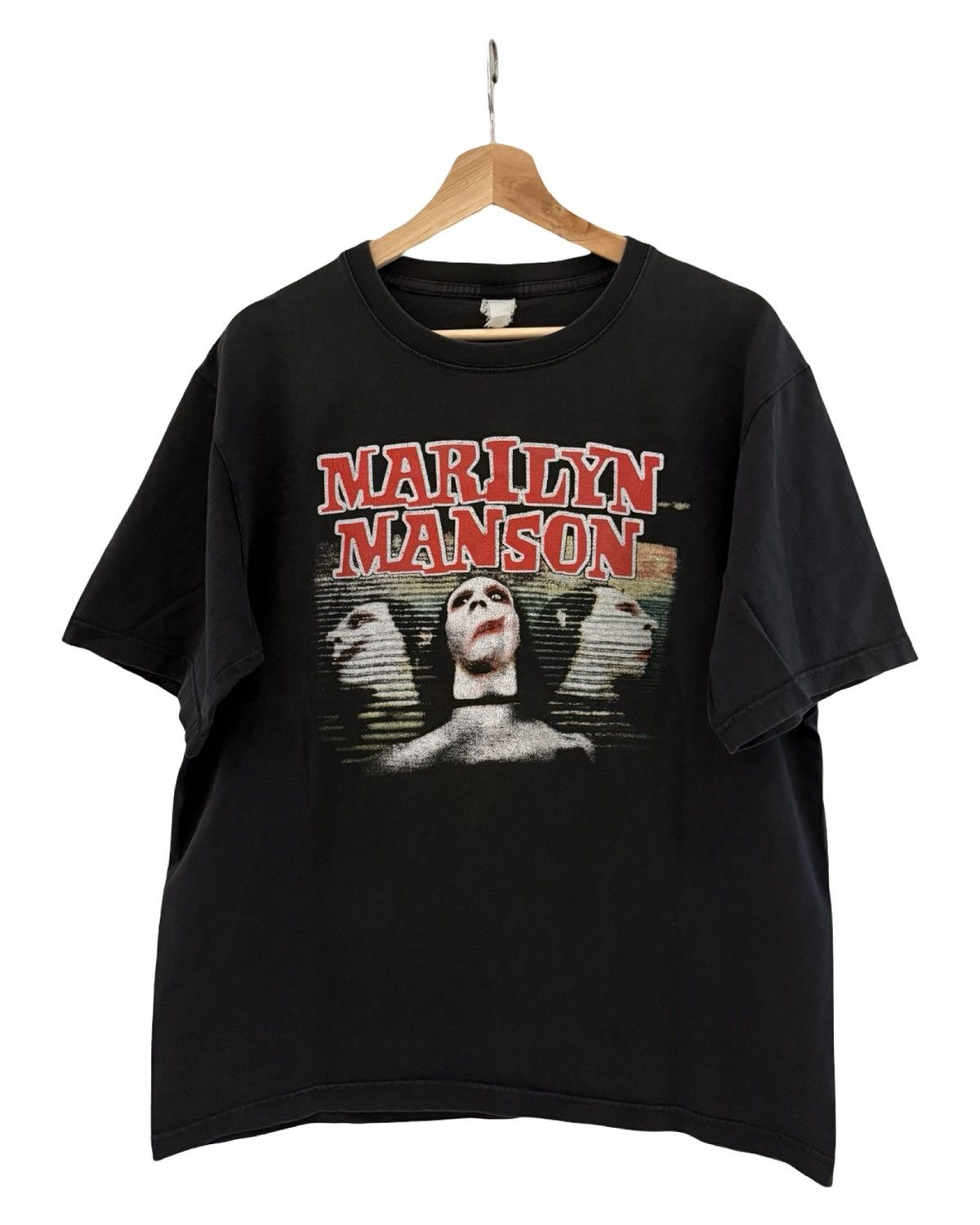 Band Tees Vintage 90s Marilyn Manson Sweet Dreams Promo Tee Hoodie, Sweatshirt | FlexRushtees.com