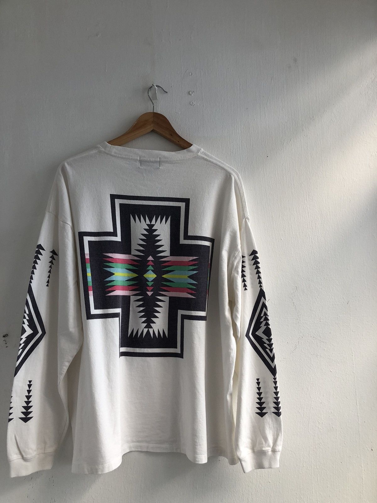 Y2k Pendleton Navajo Native Aztec Chimayo T Shirt Tee