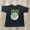 Vintage 1992 Oakland Athletics Mlb Baseball Tee T Shirt Xl Hoodie, Sweatshirt | FlexRushtees.com